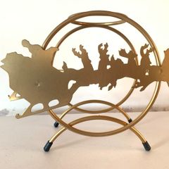 Gold Christmas Ornament 3D