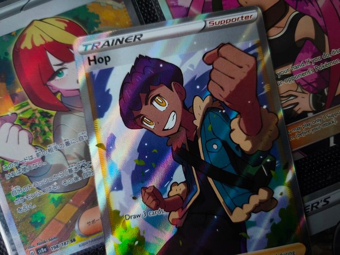 Hop ! Full Art Trainer ! Ultra Rare ! from Champions Path Set ! 2020 ! Pokemon Card !