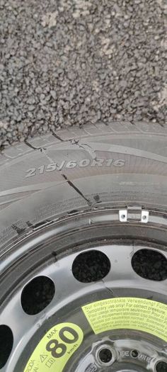 full size spare wheel 16"