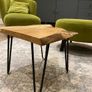 Handcrafted Spalted Beech Live Edge Side Table Image 6