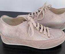 Size 6 Italian Suede&Leather Sneakers by Babila