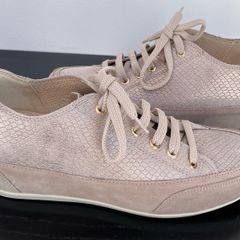 Size 6 Italian Suede&Leather Sneakers by Babila