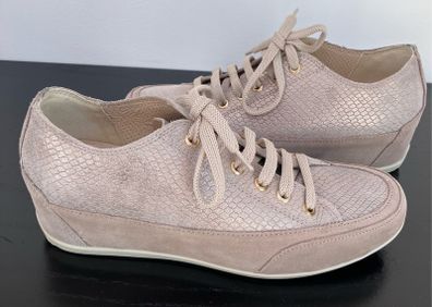 Size 6 Italian Suede&Leather Sneakers by Babila