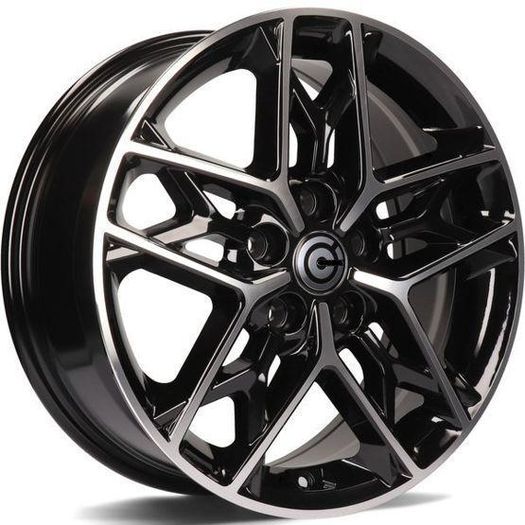 17" Optima Type Black Alloy Wheels Honda Hyundai Kia Lexus Mazda Mitsubishi Nissan Renault Subaru Suzuki Toyota 5x114,3