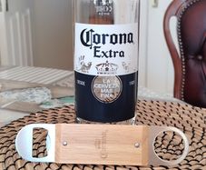 Corona Glass And Corona bottle opener