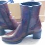 Ladies ankle boots,Brown leather ankle boots,free post,Size 36. boots Image 4