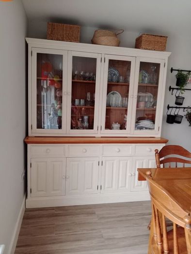 cabinet with lights