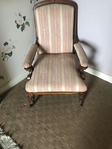 Victorian armchair