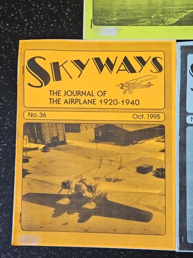 Lot of 9 Skyways The Journal of The Airplane 1920-1940 Book volumes 32- 40