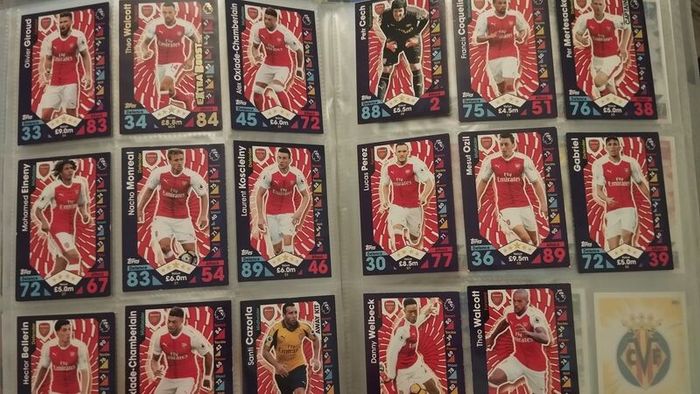 Arsenal FC Football Cards