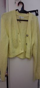 lemon cardigan