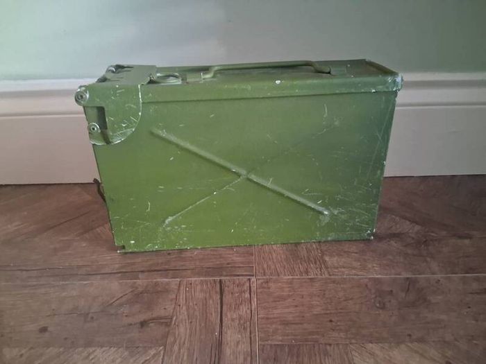 French Military surplus 7.62MM AA-52 machine gun ammo can (Free postage)