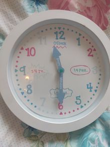 Kids wall clock