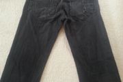 Men's Faded Black Jeans