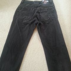 Men's Faded Black Jeans