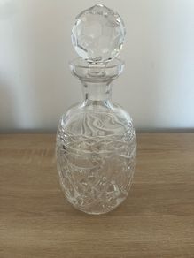 Cork Crystal Decanter
