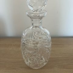 Cork Crystal Decanter