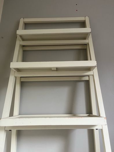 Contemporary ladder book shelf