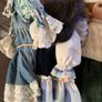 5 porcelain dolls with extra clothing perfect condition Image 5