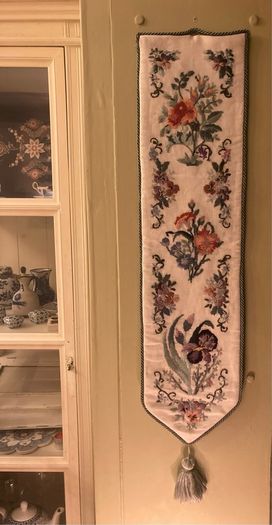 Hand worked Tapestry Embroidery