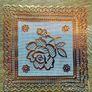 SMALL Oilcloth  Table Napkins x 4 Image 2