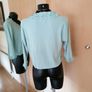 Women's Cardigan Blue SIZE 14 Image 7