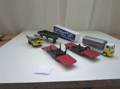 Modern Diecast Truck Collection - Siku, Matchbox, Crescent Toys