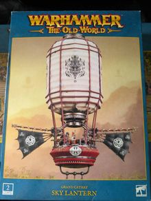 Warhammer old world Cathay sky lantern