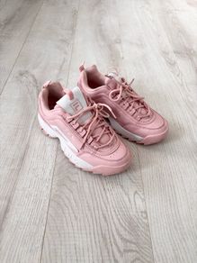 Fila Disruptor pink/white size 5