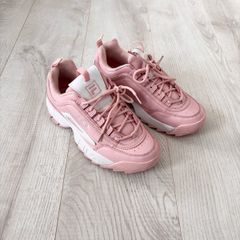 Fila Disruptor pink/white size 5