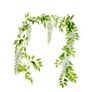 1.8M Cream Wisteria Garland X 2 Image 4