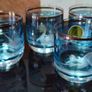 Vintage Radua Bohemian crystal shot glasses Image 4