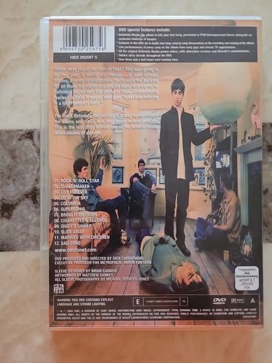 Oasis DVD - Definitely Maybe