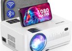 9000L Native HD 1080P Wifi Bluetooth Projector 4k Support, Zoom & Sleep Timer Supports Outdoor Movie Projector, 300