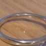 Silver diamond 925 hallmarked  size 7 Image 6