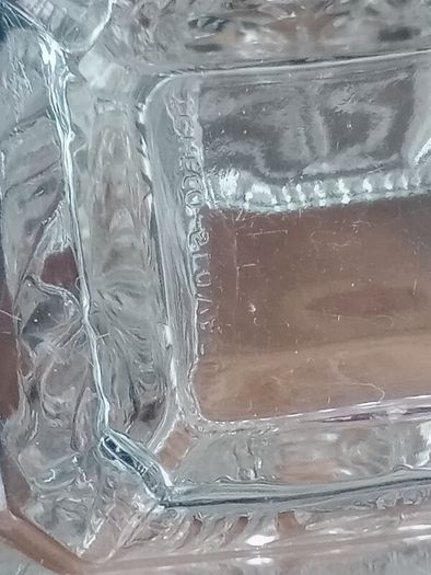 Vintage Czechoslovakian Glass Vase