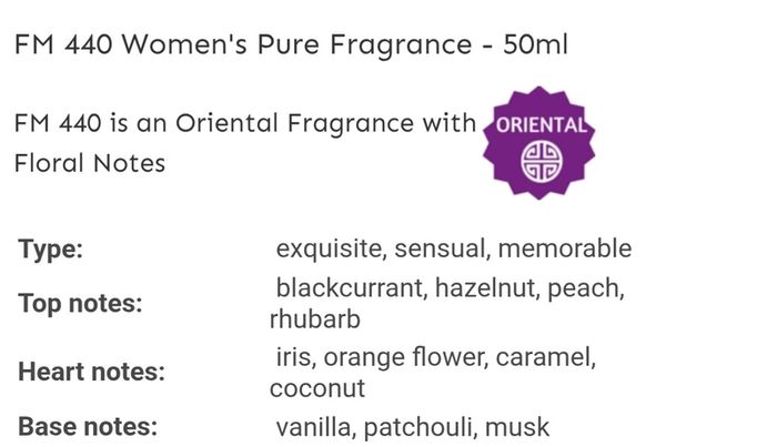 Only 1 Each!! Brand New FM Perfume & Aftershave