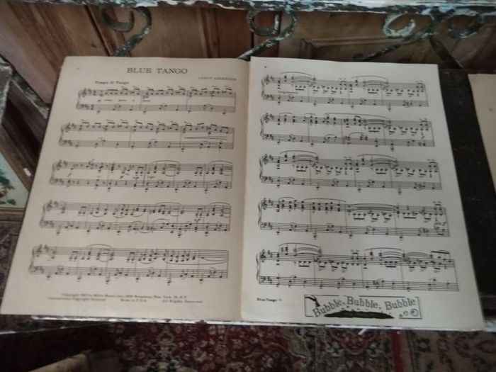 Vintage Sheet Music