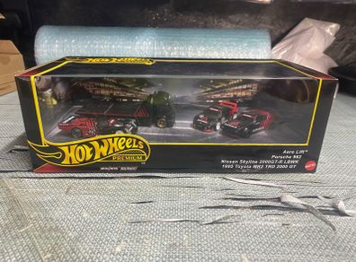 Hot Wheels Premium Advan Racing Team Diorama Set