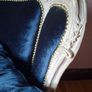 2X French Louis XV style wing-backed armchairs Image 8