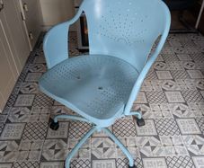 Metal ikea office chair