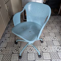 Metal ikea office chair