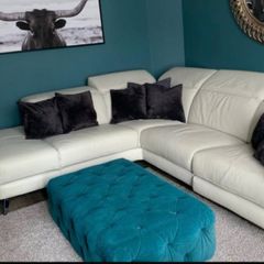 leather corner sofa