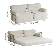 3 seater convertible sofa bed - new in the box!