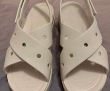Crocs LiteRide platform sandals - cream (NEW!)