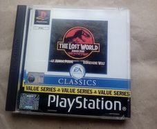 Retro Playstation 1 game - The Lost World Jurassic Park