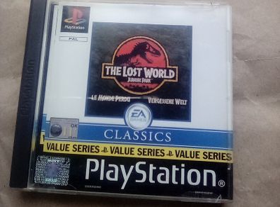 Retro Playstation 1 game - The Lost World Jurassic Park