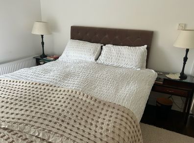 Neptune Velvet King sized Headboard