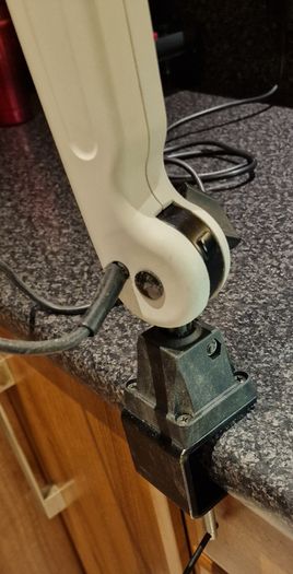 Waldmann Magnifier Luminaire on Swivel Arm