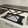 VIVO Black Single Top 27 inch Heavy-Duty Scissors Lift Keyboard and Mouse Riser Image 9